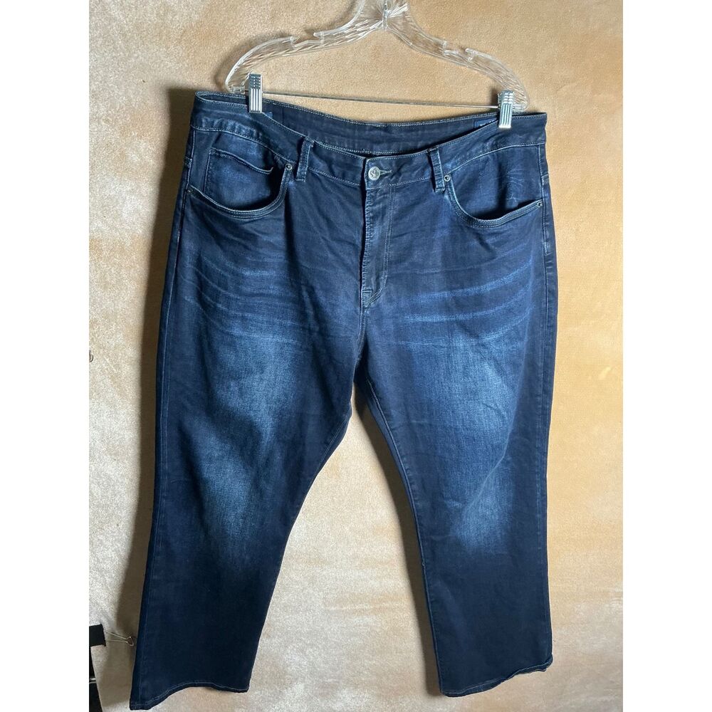 Buffalo‎ David Bitton Men's Straight Six Dark Wash Denim Jeans W40 L30